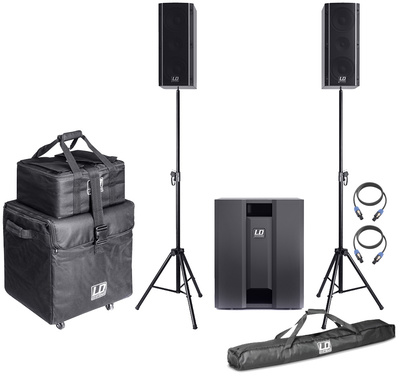 LD Systems - Dave 8 Roadie Bundle