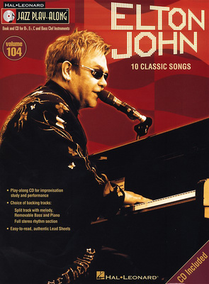 Hal Leonard - Jazz Play-Along Elton John