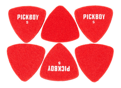 Pickboy - Felt Triangle Red Soft Pick S