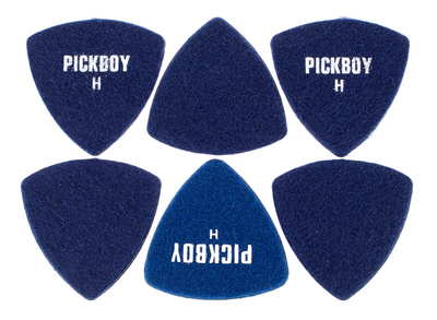 Pickboy - Felt Triangle Blue Hard Pick S
