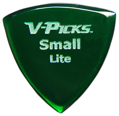 V-Picks - Small Pointed Lite Em. Green