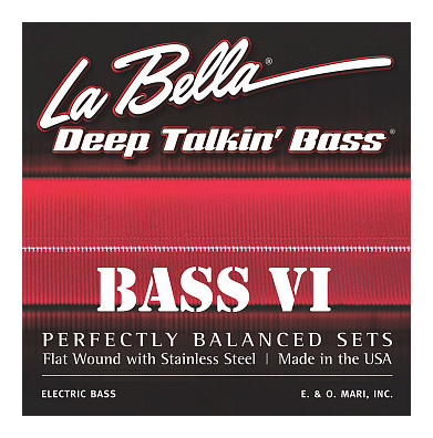 La Bella - 767-6N Bass VI