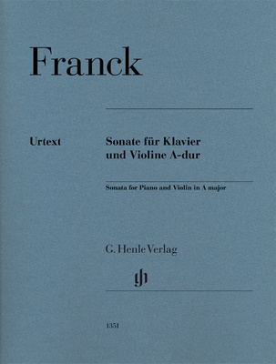 Henle Verlag - Franck Violinsonat A-Dur