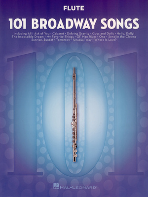 Hal Leonard - 101 Broadway Songs Flute