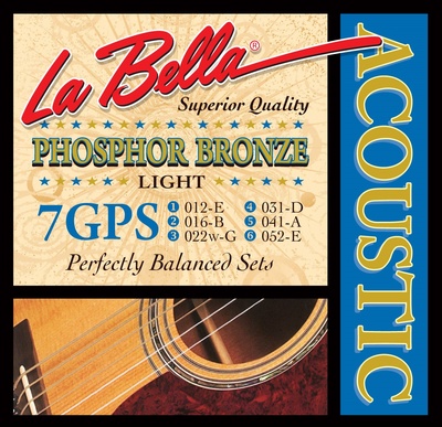 La Bella - 7GPS Phosphor Bronze L