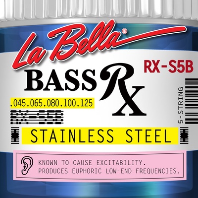 La Bella - RX-S5B Bass RWSS