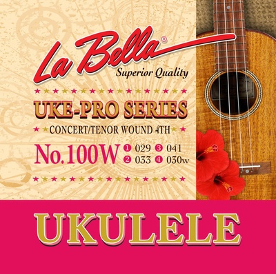 La Bella - 100W Uke-Pro Wound 4th