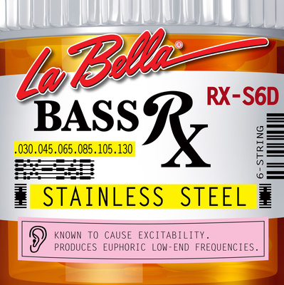 La Bella - RX-S6D Bass RWSS