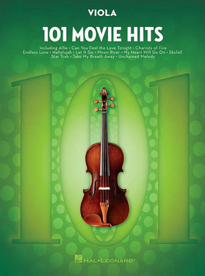 Hal Leonard - 101 Movie Hits for Viola