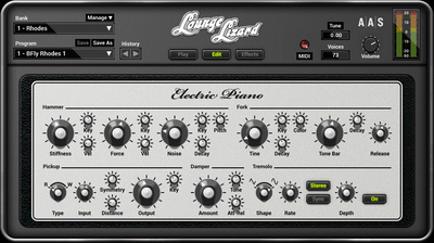 Applied Acoustics Systems - Lounge Lizard EP-4