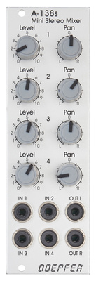 Doepfer - A-138s Mini Stereo Mixer