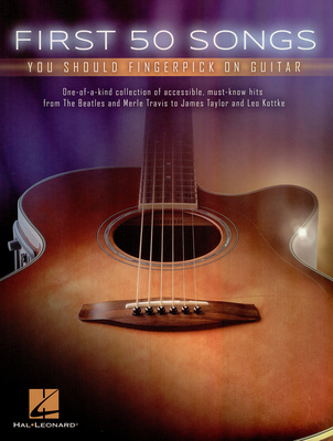Hal Leonard - First 50 Songs Fingerpicking