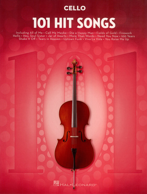 Hal Leonard - 101 Hit Songs For Cello