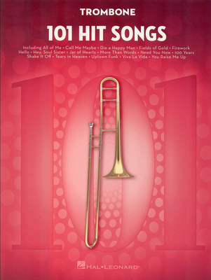 Hal Leonard - 101 Hit Songs For Trombone