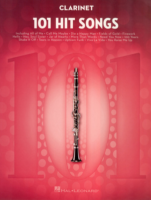 Hal Leonard - 101 Hit Songs For Clarinet