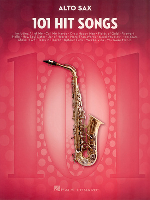 Hal Leonard - 101 Hit Songs For Alt Sax