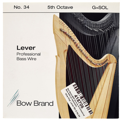Bow Brand - BWP 5th G Harp Bass Wire No.34