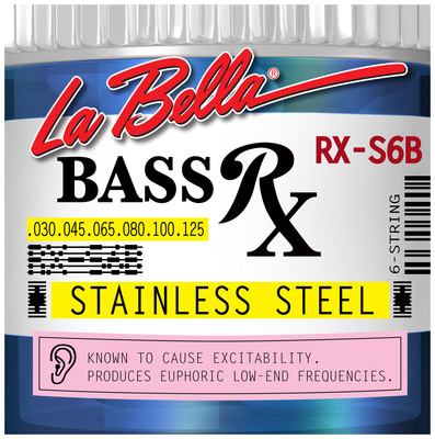 La Bella - RX-S6B Bass RWSS