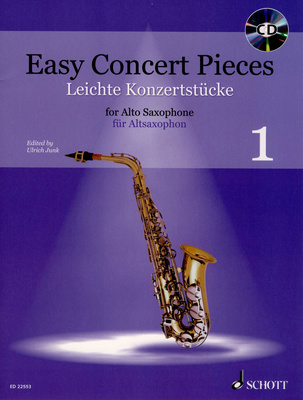 Schott - Easy Concert Pieces A-Sax