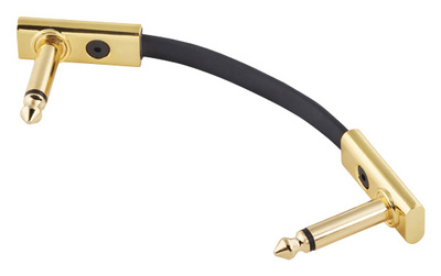 Rockboard - Flat Patch Cable Gold 5 cm