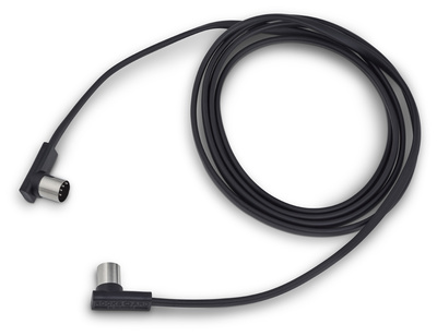 Rockboard - Flat MIDI Cable 200cm Black