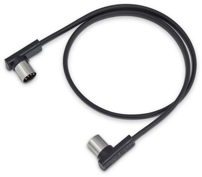 Rockboard - Flat MIDI Cable 60cm Black
