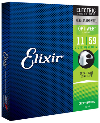 Elixir - Optiweb 19106 7-String Medium