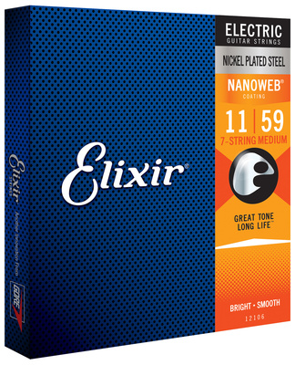Elixir - Nanoweb 12106 7-String Medium