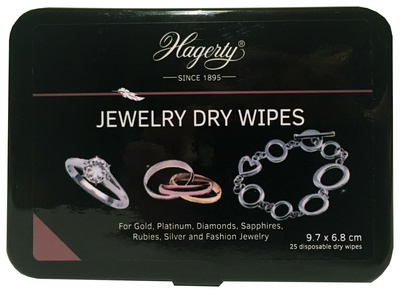 Hagerty - Jewel Dry Wipes 25 pcs