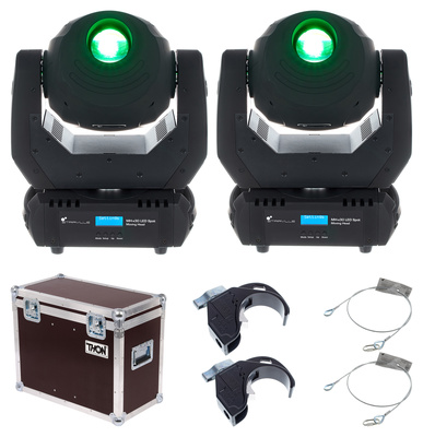Stairville - MH-x30 LED Spot Moving Bundle