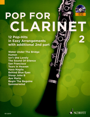 Schott - Pop For Clarinet 2