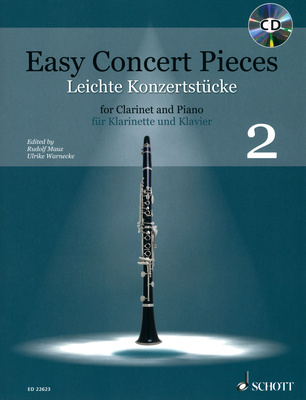 Schott - Easy Concert Pieces Clarinet 2