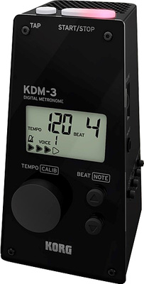 Korg - KDM-3 Digital Metronome Black
