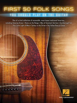 Hal Leonard - First 50 Folk Songs Guitar
