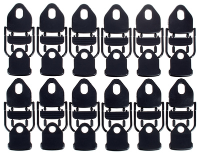 Holdon - Mini Clip Black 12pcs Pack