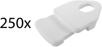 Holdon - Mini Clip White 250pcs Pack