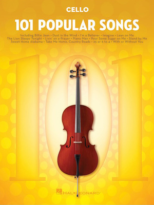Hal Leonard - 101 Popular Songs Cello