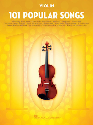 Hal Leonard - 101 Popular Songs Violin