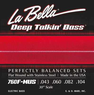 La Bella - 760F-MUS Deep Talkin Bass