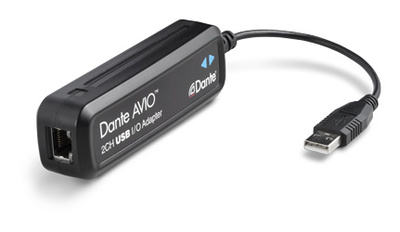 Dante - AVIO USB IO Adapter 2x2