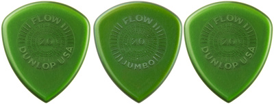 Dunlop - Flow Jumbo Picks 2.00 green