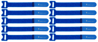 Stairville - CS-160 Blue Cable Strap 160mm