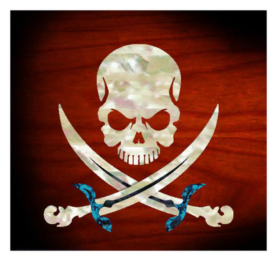 Jockomo - Pirate Skull Sticker