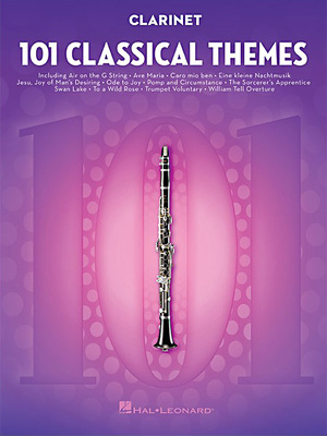 Hal Leonard - 101 Classical Themes Clarinet