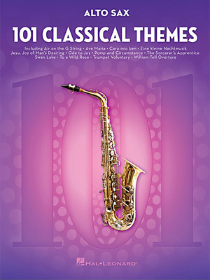 Hal Leonard - 101 Classical Themes Alto Sax