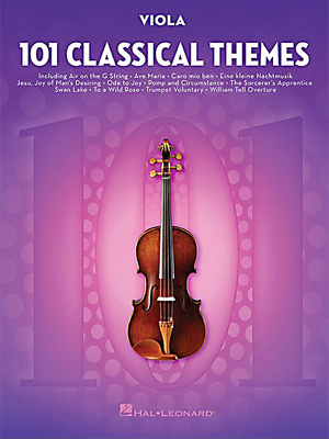 Hal Leonard - 101 Classical Themes Viola