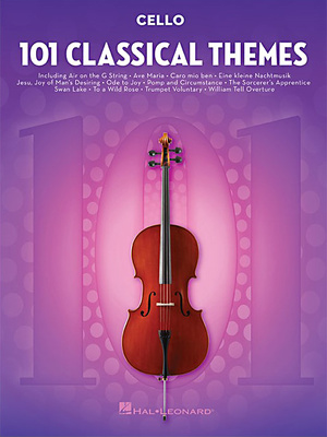 Hal Leonard - 101 Classical Themes Cello
