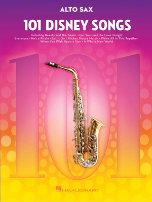 Hal Leonard - 101 Disney Songs Alto Sax