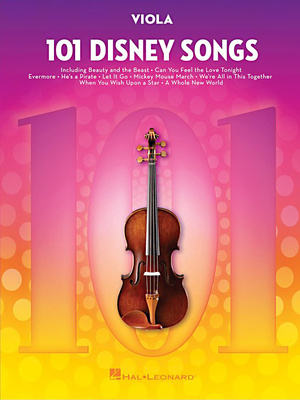 Hal Leonard - 101 Disney Songs: Viola