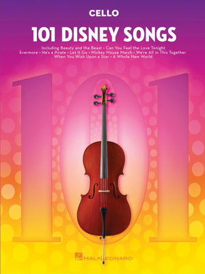 Hal Leonard - 101 Disney Songs: Cello